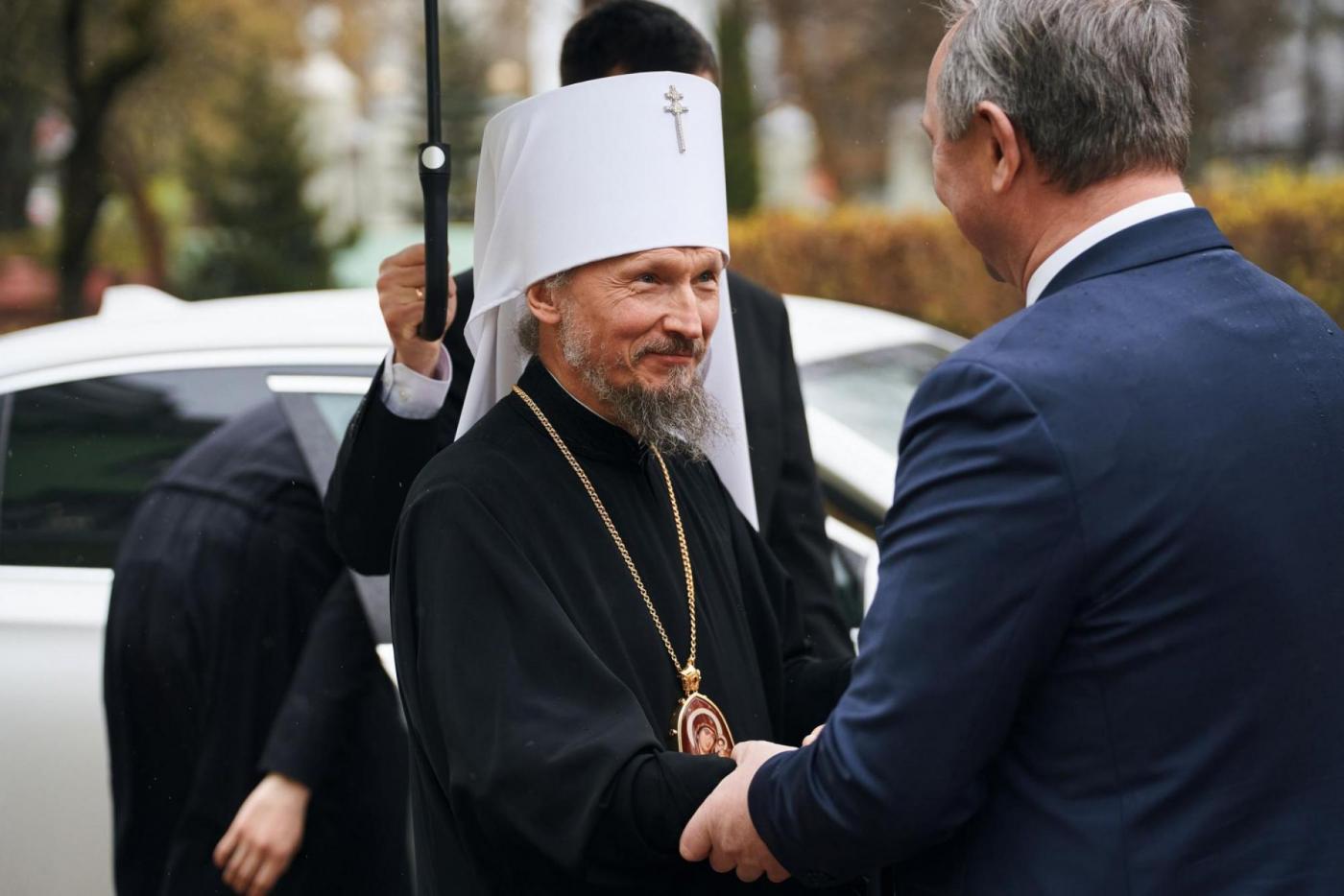 Митрополит Минский и Заславский Вениамин, Патриарший Экзарх всея Беларуси посетил БНТУ